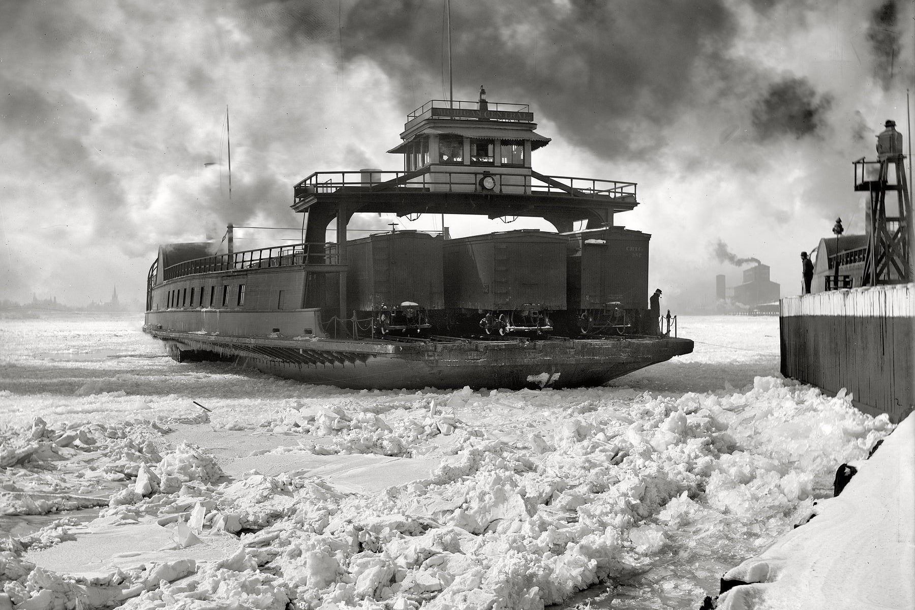 Detroit River Car Ferry (1905)
