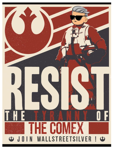 Image of WSS Resist the Comex Sticker