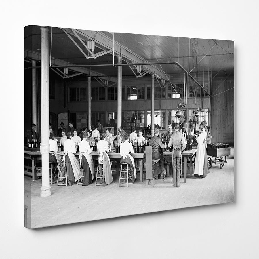 Whisky Bottling Room (1890's) - Walkerville - Windsor Prints