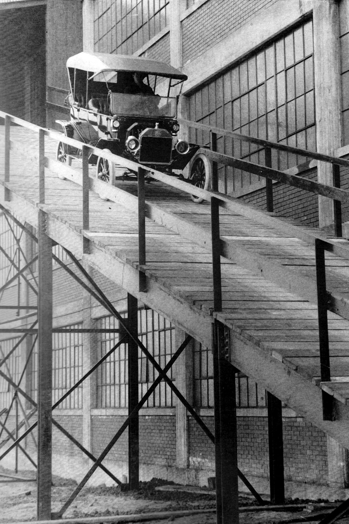 Ford Car Off The Assembly Line - Ford City