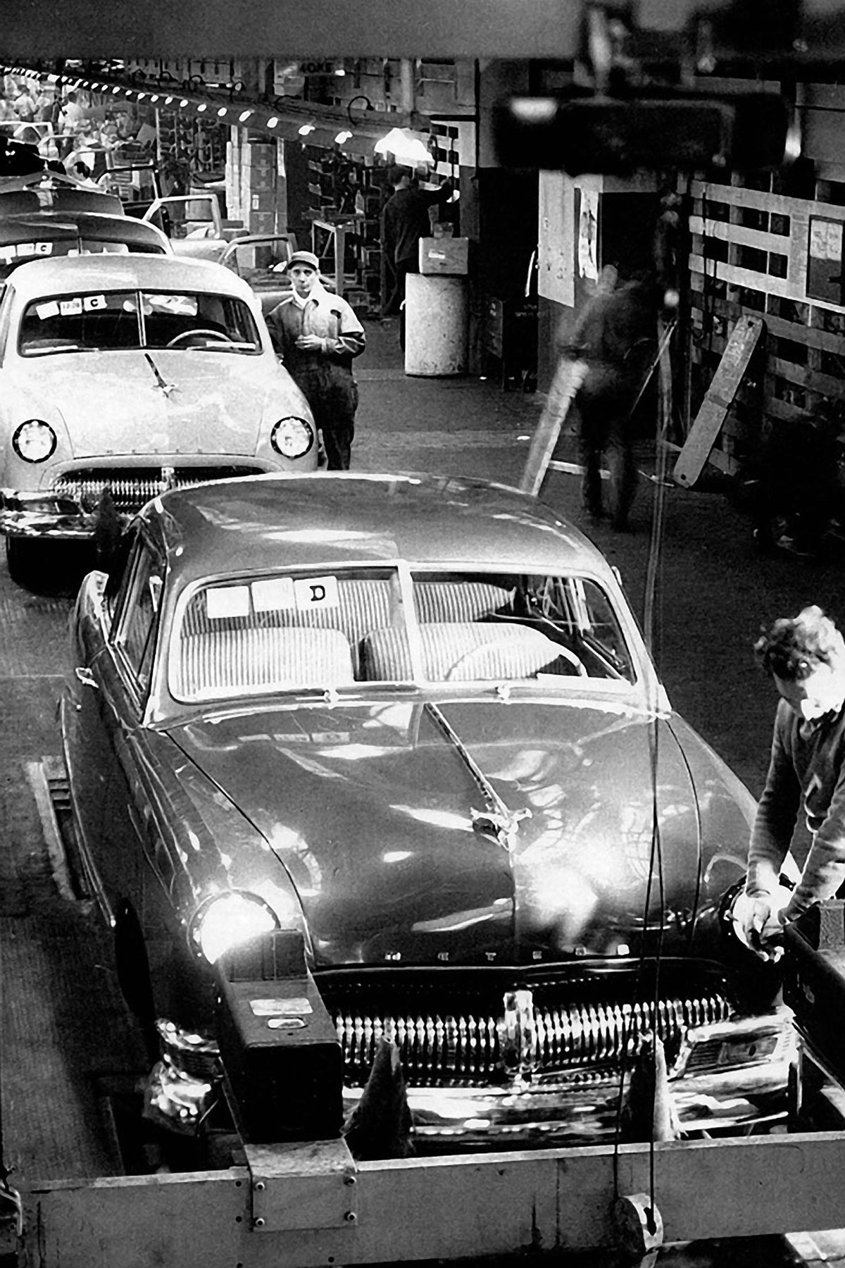 Ford Line Workers Finishing Details - Ford City