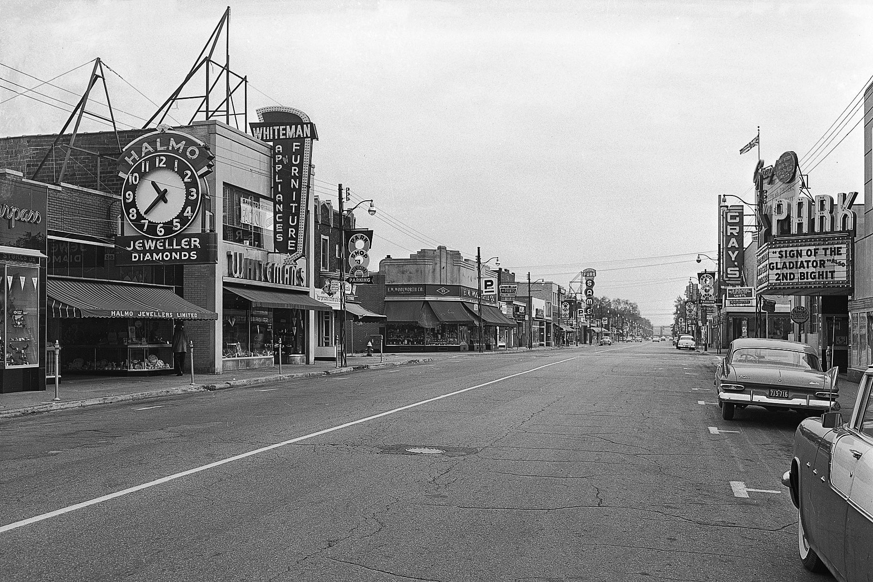 Ottawa Street Looking East (1959)