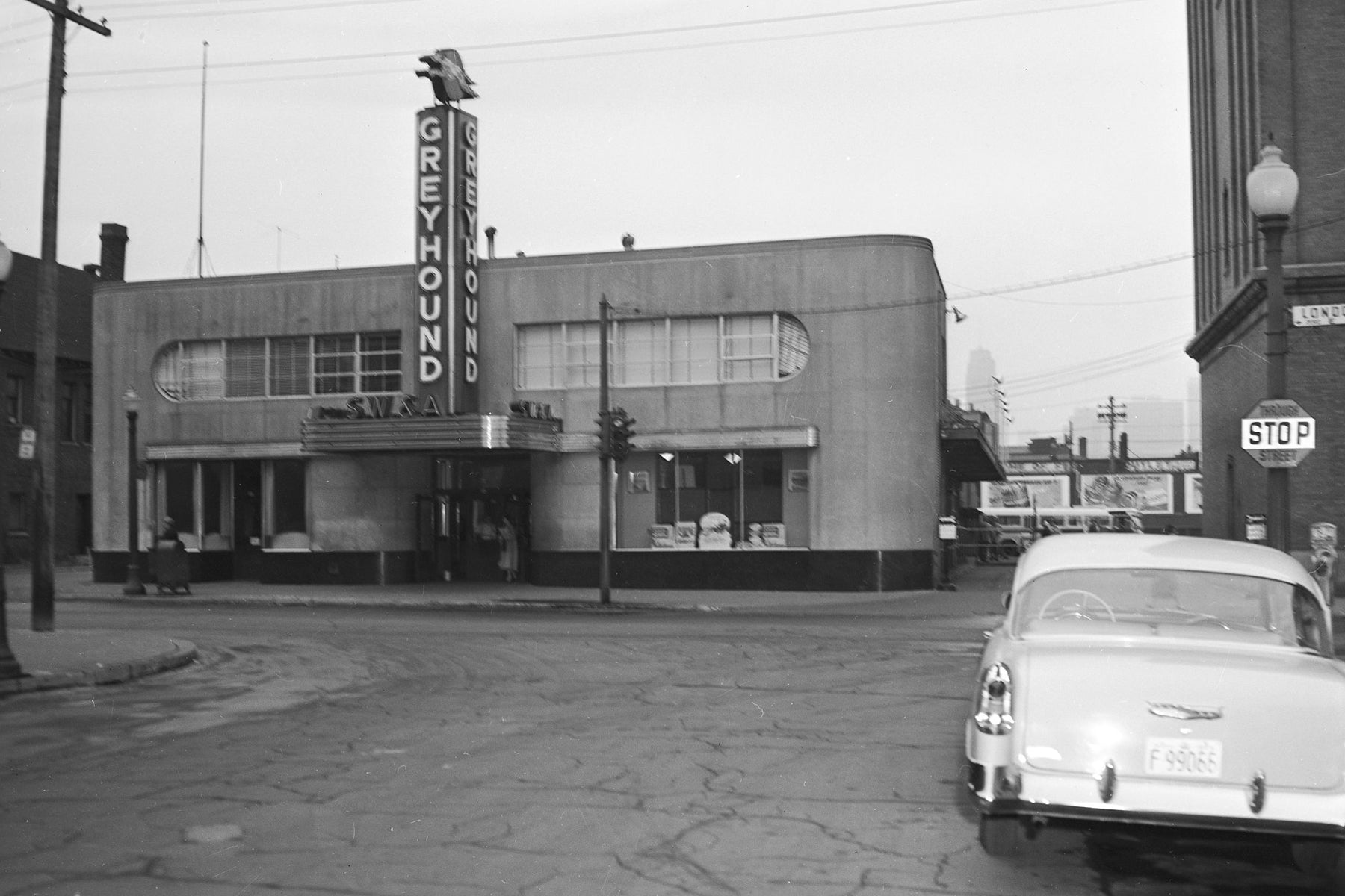Greyhound Bus Depot (1956)