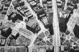 Aerial Grand Circus Detroit (1940)