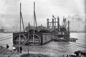 Building The Detroit-Windsor Tunnel (1928)