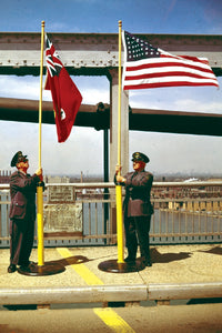 Flags on the Ambassador Bridge (1955)
