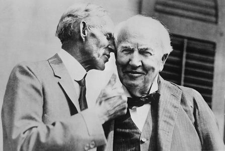 Henry Ford & Thomas Edison (1930)