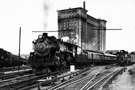 Michigan Central Station, Pere Marquette Train (1915)
