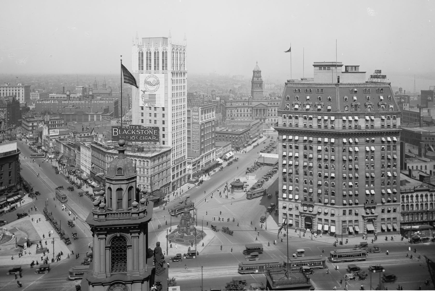 The Heart of Detroit, Washington Boulevard (1910)