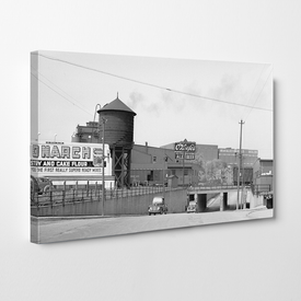 Drouillard Road Underpass (1950) - Ford City - Windsor Prints