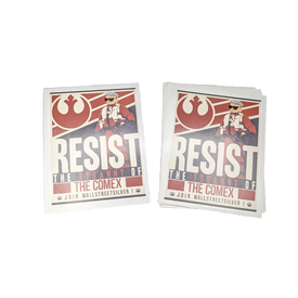 WSS Resist the Comex Sticker