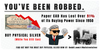 You've Been Robbed - Canada Sticker