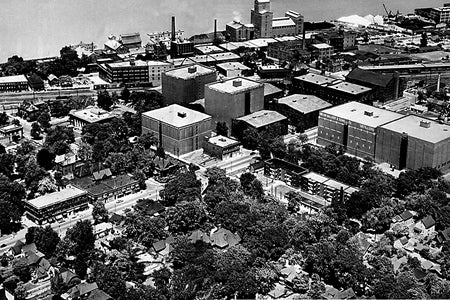 Aerial Photo of Walkerville (1950) - Walkerville