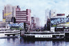 Boblo Island Ferry at Detroit Dock - Canvas Print