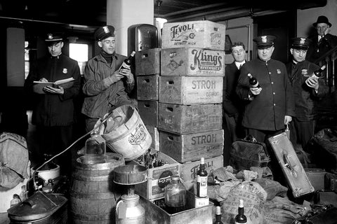 Detroit Police Prohibition Raid (1920's)