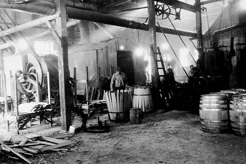Hiram Walker Barrel Maker (1900) - Walkerville