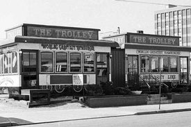Ollies Trolley - Canvas Print - Downtown Windsor