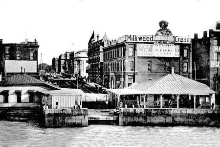 Ouellette Avenue & Riverside Drive (1908) - Downtown Windsor
