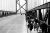 People Walk Across The Ambassador Bridge (1930)