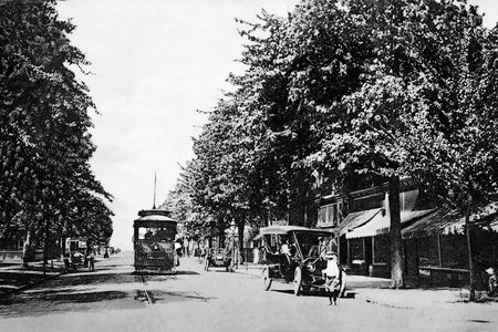 Walker Road & Wyandotte Street (1900) - Walkerville