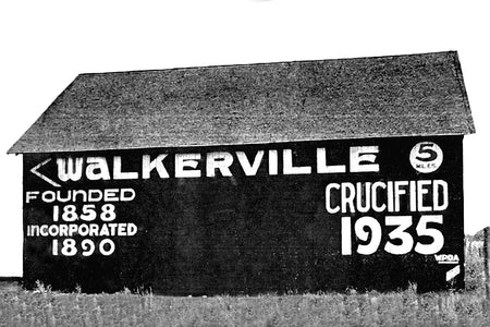Walkerville Barn Painted Sign (1935) - Walkerville