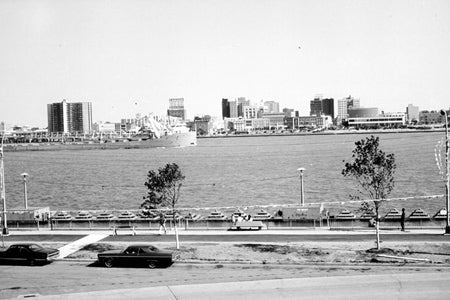 Windsor Skyline From Detroit (1940)