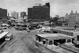 Windsor-Detroit Tunnel Plaza - Downtown Windsor