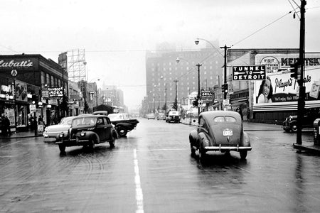 Wyandotte Street & Ouellette Avenue (1952) - Downtown Windsor