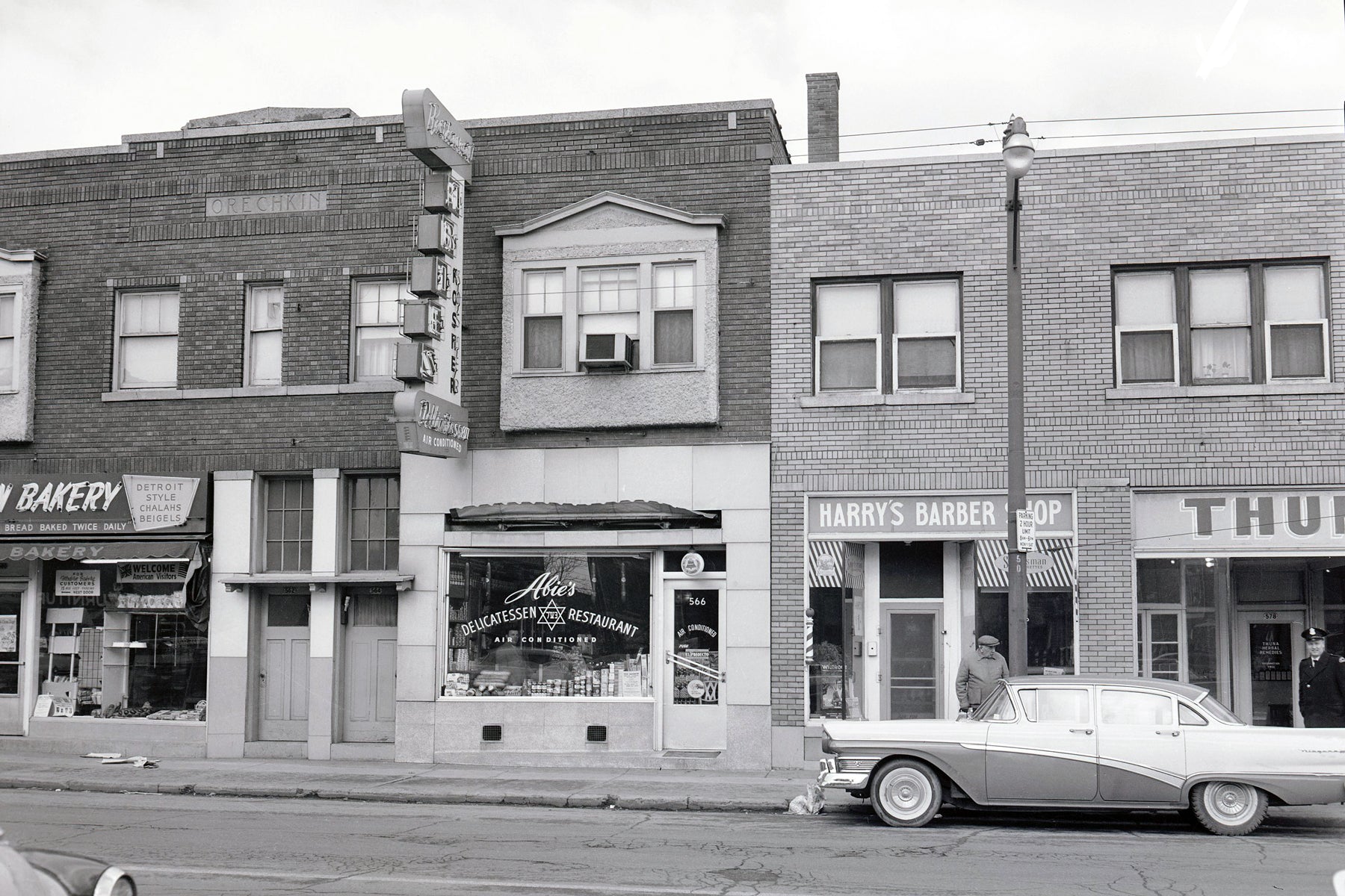 Abie's Delicatessen - Wyandotte St E - March 1961